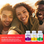 ACTIVZ - Trifecta - GNM-X, Optimend, LINQ - Supports Nrf2, Flexibility, Brain & Gut Function, Immune System, Skin & Cell Function - 3 Pack