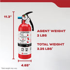 Kidde Basic 5 Fire Extinguisher for Home, 5-B:C, FA5G