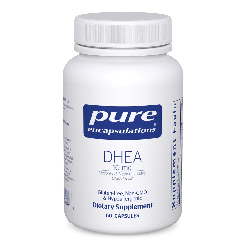 Pure Encapsulations DHEA 10 mg - Adrenal Supplement for Immune Support, Metabolism & Hormone Balance* - with Micronized DHEA - 60 Capsules