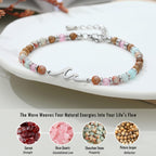 Inspirational Gifts for Women, Wave Bracelets, Life is Tough Jewelry