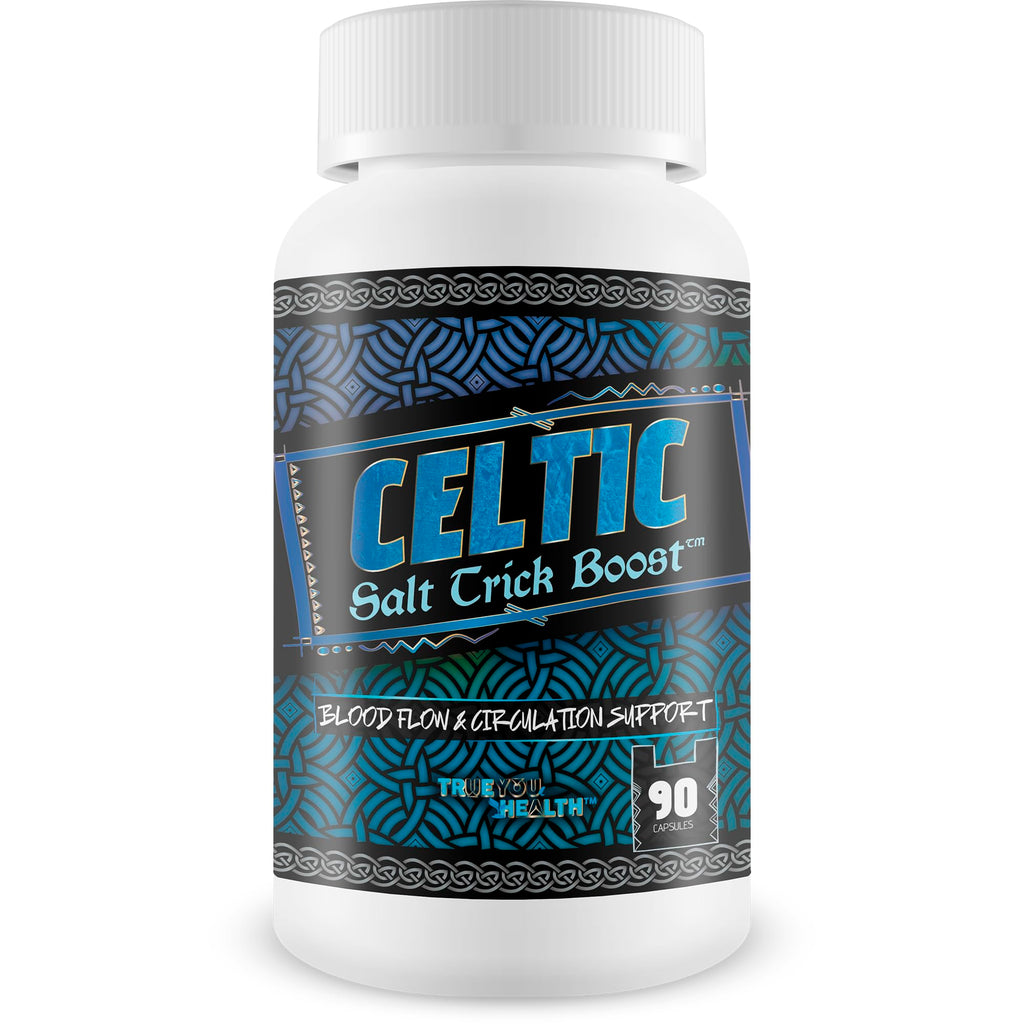 Celtic Salt Trick Boost for Blood Flow - Improved Formula - Our Best Blood Circulation Supplements for Men - Increase Blood Flow Care Blood Circulation Pills - Advanced Blood Flow Support