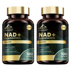 MEGNETA NAD Supplement with Trans Resveratrol - Boost NAD Levels, Energy & Anti-Aging Support - 200 Softgels