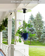 Solar Powered Wind Spinner Motor, Mobile Rotating Motor, Small Automatic Turner for Wind Chimes, Sun Catchers, Hanging Display Art Ornaments, Outdoor Solar Energy Operated Spinning Hanger