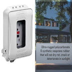 TAYMAC ML500W Single-Gang Mount 16-in-1 Flat Nonmetallic Weatherproof Vertical/Horizontal, 1-Pack, White
