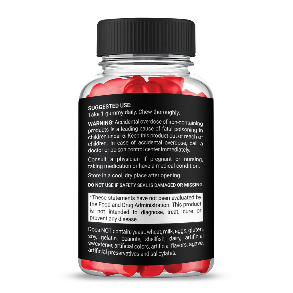 (3 Pack) VigorBoost Gummies, Maximum Strength Supplement, Advanced All Natural Vitamin Gummies