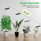 10" Grow Lights for Large Indoor Plants, Full Spectrum Indoor Plant Light
