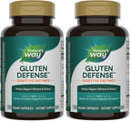 Enzymatic Therapy Gluten Defense, Gluten & Casein Targeted Digestive Enyzmes, 120 VCaps (Packaging May Vary) (Pack of 2)