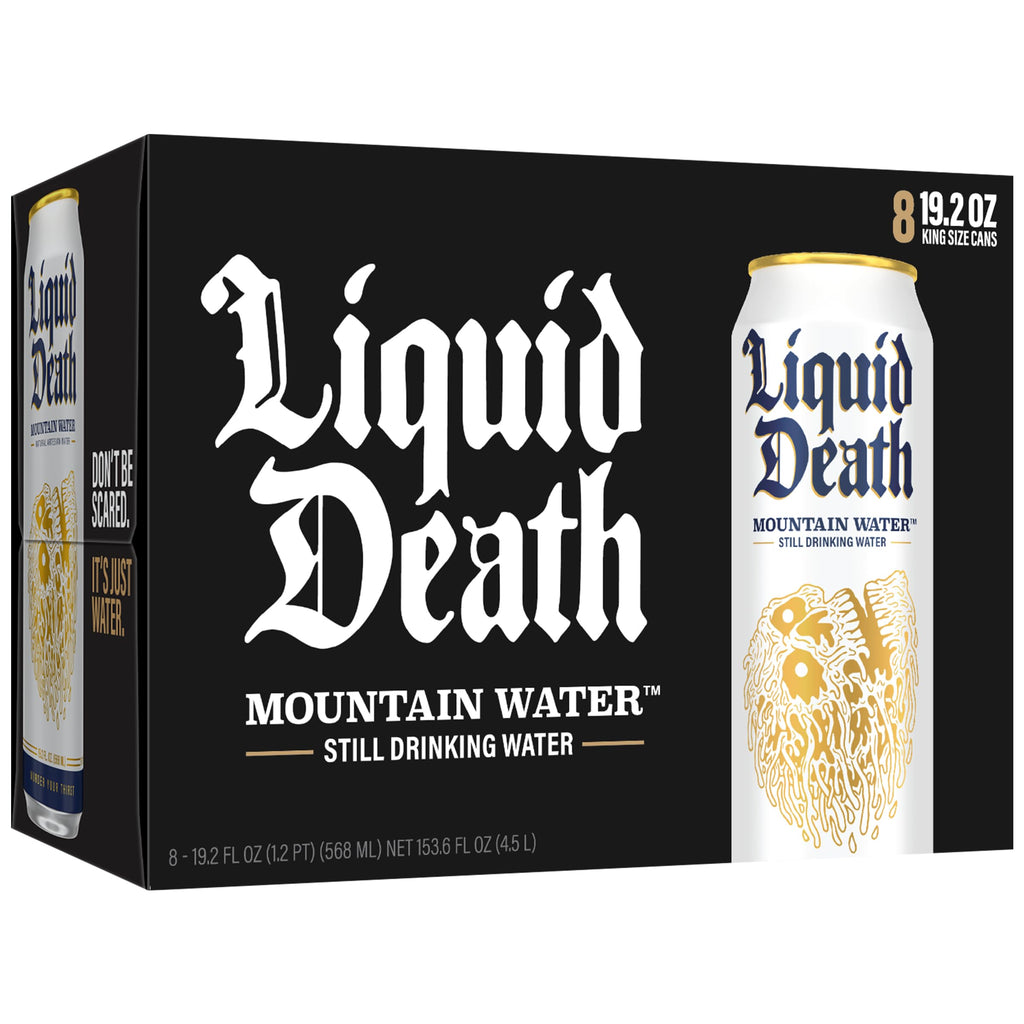 Liquid Death Sparkling Water Mountain Water 153.6FO