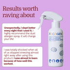 Pacagen Dust Allergen Neutralizing Spray for Humans - Perfect for Home Use, Immediate Results, Easy to Use, and Pet Friendly - A Few Sprays Away from A Clear Day