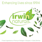 Irwin Naturals Stress-Defy Mood Support – 84 Liquid Soft-Gels – Calm, Balance & Emotional Wellness