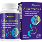 Keptrohy 300 Billion AFU Akkermansia Probiotic for Women & Men, Akkermansia Muciniphila for More Akkermansia Production, Digestive, Gut & Immune, Gut Digestive Lining Function, 60 Count