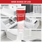 Advanced Silicone Caulk for Kitchen & Bathroom Waterproof Silicone Sealant