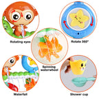 G-WACK Bath Toys for Toddlers Ages 1-3 Year, Lovely Monkey & Caterpillar