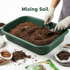 2-Pack Plant Potting Tray– MultiFunctional Large Heavy-Duty GardenTidy Tray