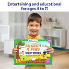 Skillmatics Search and Find Sight Words Educational Game - Reusable Preschool Learning Activities, Perfect for Toddlers & Kids Who Love Toys, Builds Vocabulary, Gifts for Ages 4, 5, 6, 7