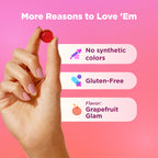 Olly, Gummy Undeniable Beauty Grapefruit Glam, 60 Count