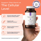 Molecular Fertility CoQ10 Ubiquinol with VESIsorb - Coenzyme Q10 Kaneka QH Ubiquinol Form 100mg Supplement for Women & Men - High Absorption, Reproductive Wellness & Fertility Support - 90 Softgels