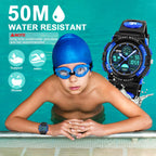 Boy Digital Watch Gifts for 5-15 Year Old Boys Girl Teen, Sports Watch Toys for 6-16 Year Old Boy Girl Present for Kids Age 6-16