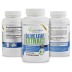 Vitalité Now! Super Strength Best Olive Leaf Extract (Non-GMO) - 20% Oleuropein - Immune Support Supplement - Up to 4 Months - 750mg Capsules - Vegetarian - 120 Count