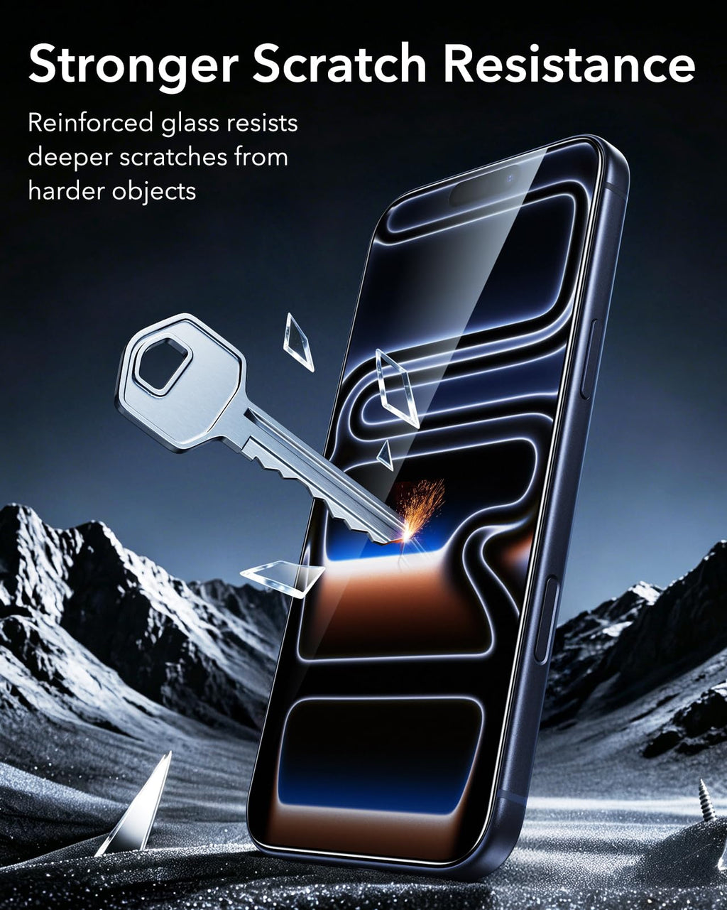 ESR 3 Pack for iPhone 17 Pro Max Screen Protector, Armorite