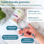 Igennus Methylated Kids Multivitamin Gummies, MTHFR, No Artificial Sweeteners or Flavors, Sugar Free, Age 4+, 90 Natural Berry Flavor Gummies from Fruit Powder, Non-GMO, Halal, Clean Label