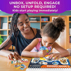 QUOKKA Montessori Busy Book for Ages 4-8 - Pre K Toddler Learning Activities for Homeschooling - My Preschool Busy Book for Toddlers 3-5 - 15 Kids Educational Solar System Activities