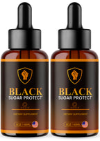 (2 Pack) Black Sugar Protect Drops - BlackSugar Protect Premium Liquid Drops All Natural Advanced Formula, BlackSugarProtect Support Vitamins for Overall Health & Wellness, 2 Bottles for 2 Months
