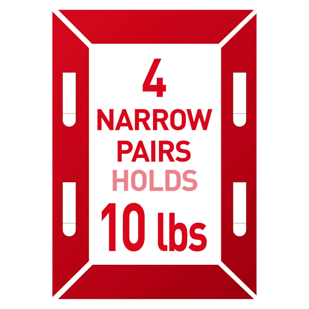 Command Narrow (10 lb) Picture Hanging Strips, 12 Pairs (24 Strips)