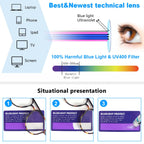 MMOWW 4 Pack Oversized Aviator Reading Glasses for Women Men Retro Double Bridge Pilot Style Blue Light Blocking Computer Readers, Black/Tortoise/Grey Tortoise/Transparent +1.5
