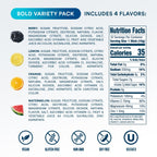 DripDrop Hydration Electrolyte Powder Packets, Bold Variety Pack, 32 Count