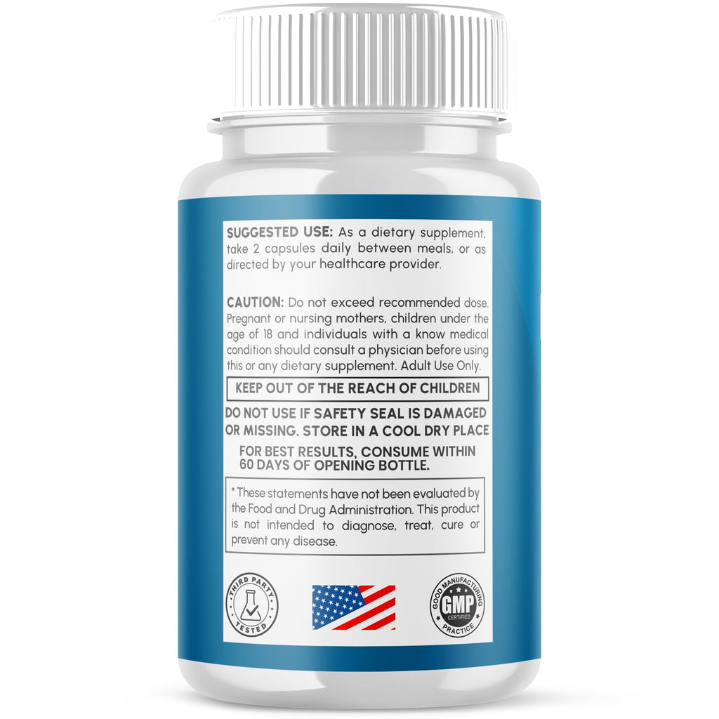 (5 Pack) Nerve Ease Capsules, NerveEase Pills with All Natural Ingredients, Advanced Overall Health and Wellness Vitamin Supplement Formula for Maximum Strength Multivitamins Support (300 Capsules)