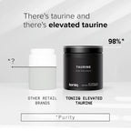 Toniiq 2000mg Taurine Supplement - High Purity Taurine Powder Capsules, 98%+ Pure, Third-Party Lab Tested - Potent, Non-GMO, Gluten-Free, Effective Formula 45 Optimal Servings Per Bottle