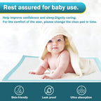 SOFYFINE Bed Pads with Adhesive Strip 30"x36" Thicken Elderly Adults Incontinence Underpads Disposable,Heavy Duty Absorbent Chucks Waterproof,XL Extra Large Puppy Pee Training Pad[10 Pads]