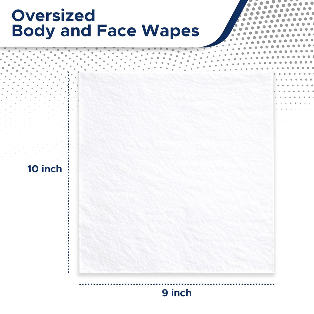 Wash Yo Self Body Wipes - Individually Packaged Disposable Wet Wipes for Kids and Adults – 40 pack