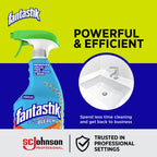 Fantastik 696716 All-Purpose Cleaner with Bleach, Fresh Clean, 32oz Trigger Bottle (Case of 8),(packaging may vary)