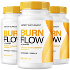 (3 Pack) BurnFlow Capsules ��� Daily Formula with a Clean, Natural Blend to Support Body Goals, Fitness & Health | Just 2 Burn Flow Pills a Day for an Active, Balanced Lifestyle (180 Capsules)
