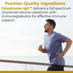 Premier Research Labs Colostrum-IgG - Colostrum Supplement, Bovine Colostrum for Humans, Cow Colostrum for Immune Health, Superfood with Lactoferrin, Amino Acids, Nucleotides - 60 Capsules