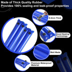 LanPool 8.5ft Double Chamber Pool Water Bags, Heavy Duty Water Tubes | Pool Cover Weights for Inground Pool Cover,Water Bags for Pool Covers Winter Closing-5pack