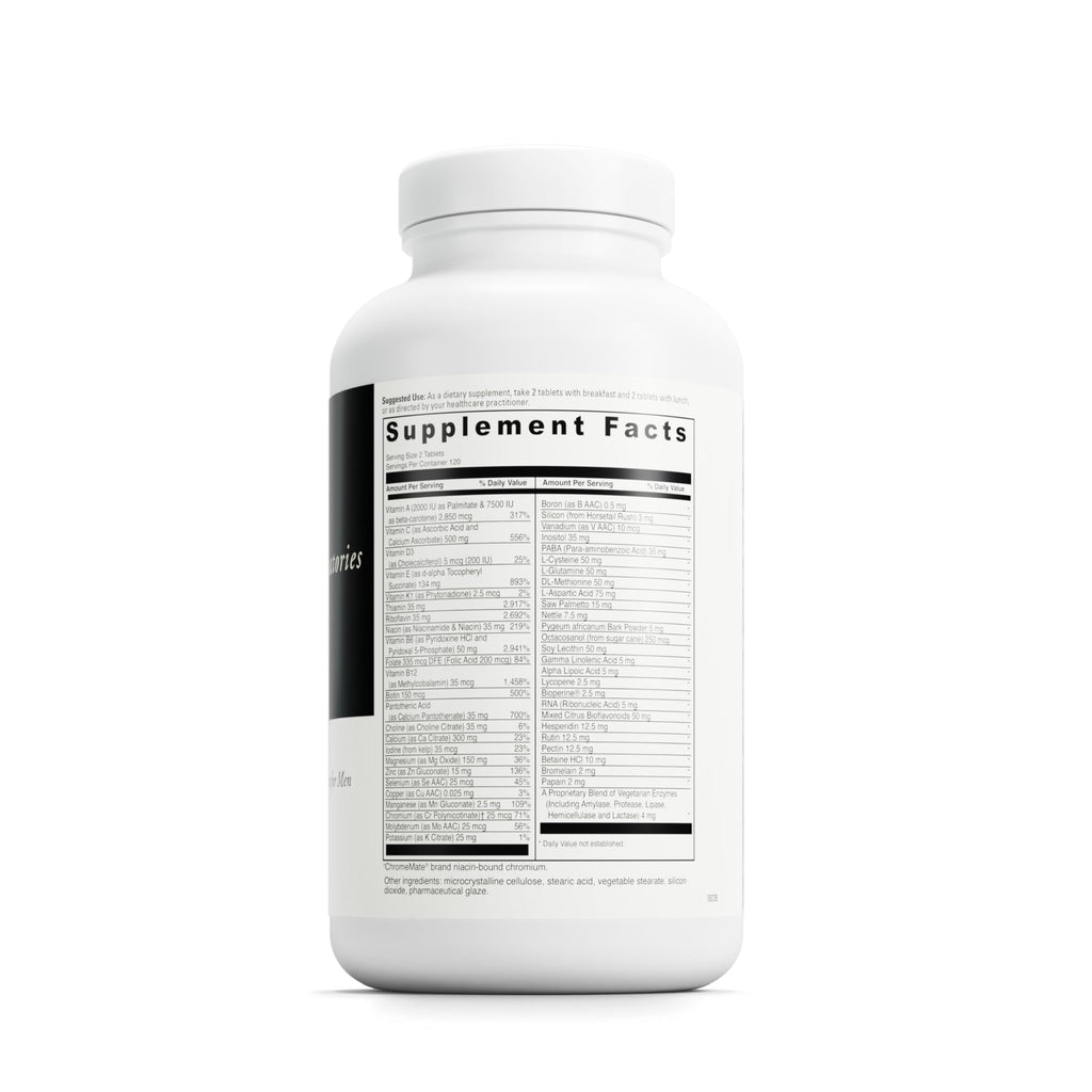 DAVINCI Labs Spectra Man - Dietary Supplement to Support Immune System Function and Men's Unique Needs - with Vitamins, Minerals, Amino Acids, Herbs, Digestive Enzymes and Fatty Acids - 240 Tablets