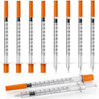 1ml/cc Syringe with Needle, 31 Gauge 5/16 Inch(8mm) Pack of 25