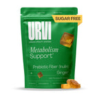 URVI® Metabolism Gummies with Prebiotic Inulin Fiber, Chromium and Ginger, Sugar-Free, 60 Chews