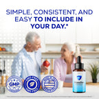 (2 Pack) Glucozen Drops - Official Gluco Zen Oral Liquid Drops Advanced Premium Formula Maximum Strength, All Natural Ingredients Vitamins for Overall Health & Wellness, 2 Bottles for 2 Months