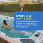 FROG @Ease Replacement SmartChlor Cartridge for use with Swim Spa FROG @Ease Floating System - Swim Spa Sanitizer System Supports Less Chlorine Use - 1 Pack