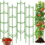 Moirsunt 66Inch Tomato Cage for Garden, 4Pack Plant Support Garden Stakes