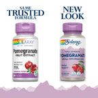 SOLARAY Pomegranate Extract, 200 mg | 60 Count