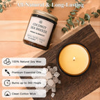 JGXLQ Scented Candles for Home, 6-Pack Soy Candle Gift Set, Up to 300 Hours