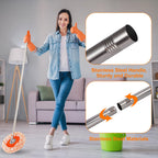 Keyloland Wall Mop, Primium 68” Wall Cleaner, High-Quality Baseboard Cleaner, Professional-Grade Baseboard Cleaner Tool with Handle, Superior Quality Dust Mop, Efficient Ceiling Fan Cleaner Duster