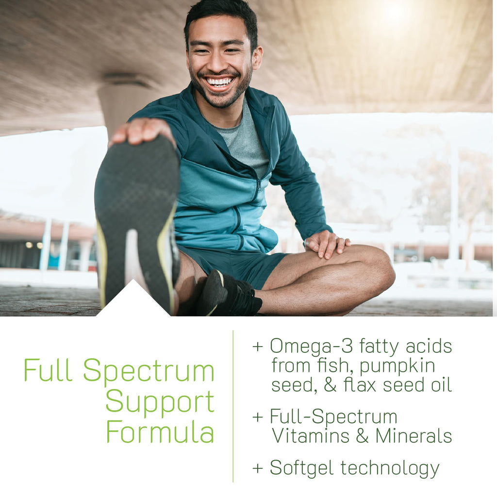 Irwin Naturals Men's Living Green Daily Multivitamin - 90 Liquid Soft-Gels