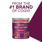 Qunol Beets Chews for Blood Pressure Support, 3 in 1 Beets + CoQ10 + Grape Seed Extract, Supports Healthy Blood Circulation & Heart Healthy Energy, 60 Chews