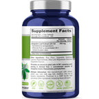 NusaPure Jiaogulan Capsules, 450 mg, 180 Veg Capsules (Non-GMO, Vegan)